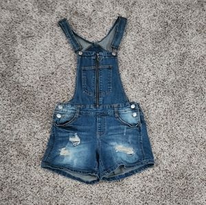 Almost famous short overalls